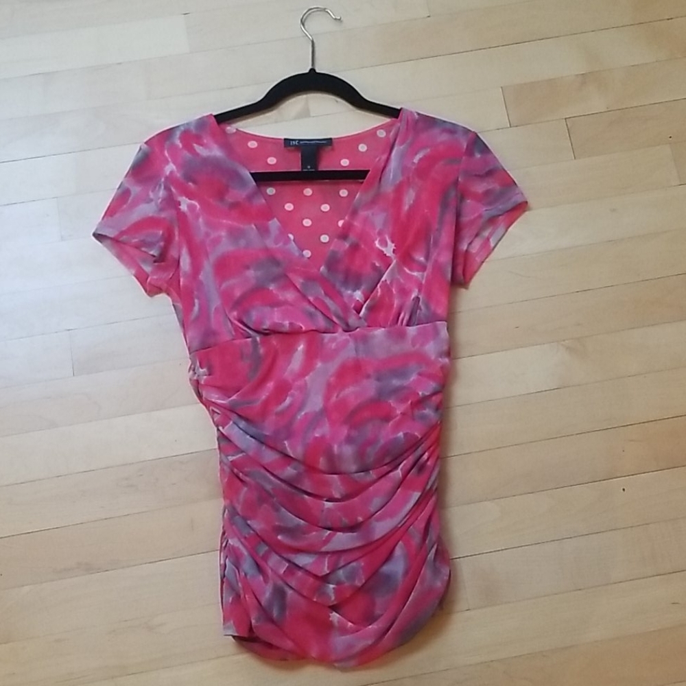 INC cap sleeve top